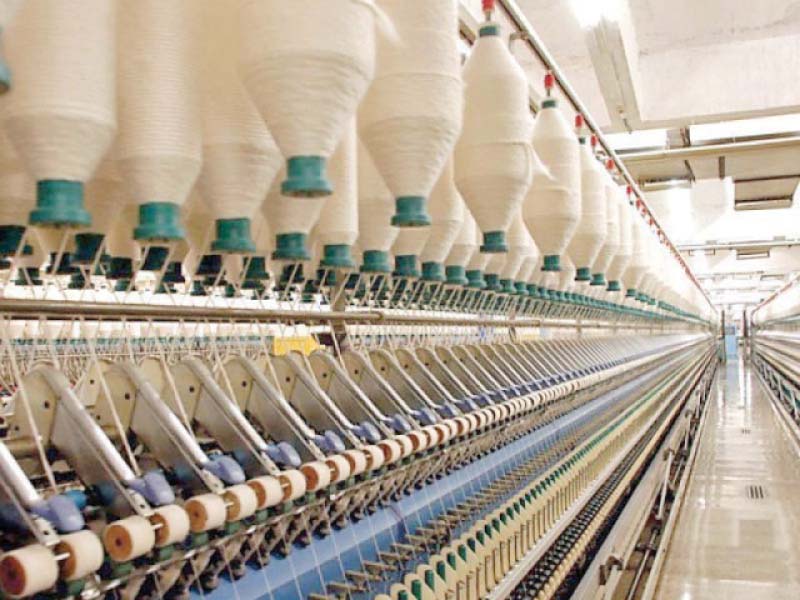 Import of Textile machinery decreased