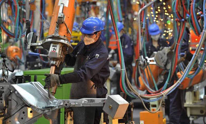 Large scale manufacturing down by 1.2 percent